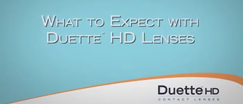 What to Expect with Duette HD Lenses